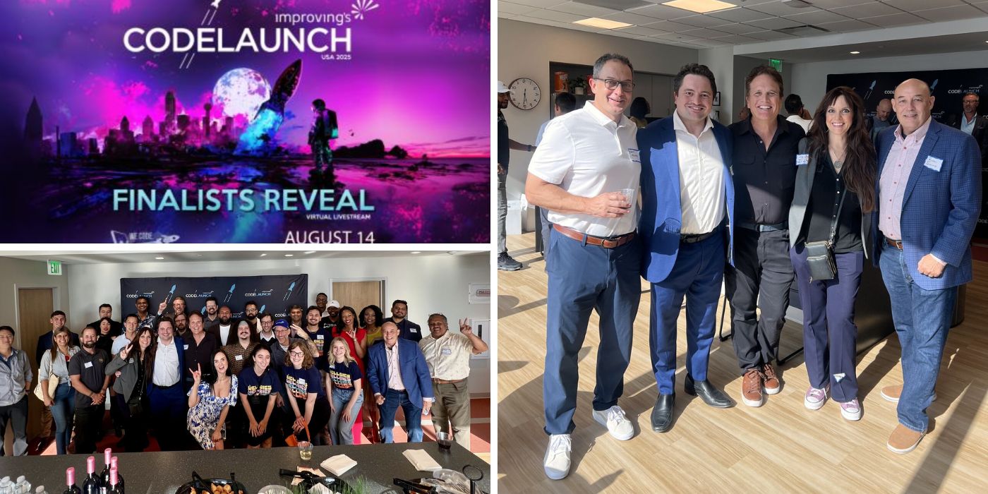 Group photo of Well Water Finders team and CodeLaunch USA 2025 supporters celebrating their #1 Draft Pick announcement at the CodeLaunch USA 2025 Finalists Reveal event